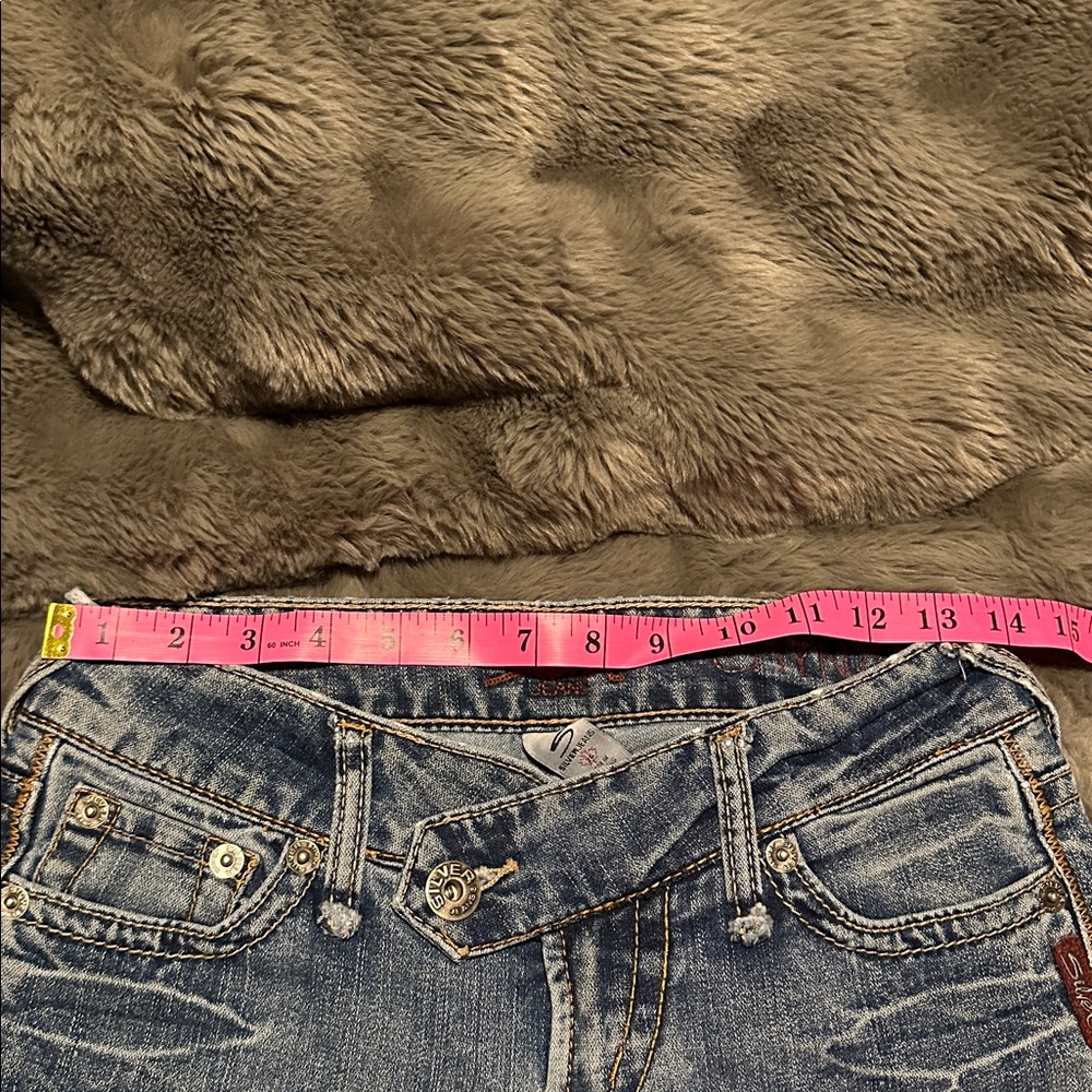 Silver Distressed CHYNA Jeans - Picture 15 of 16